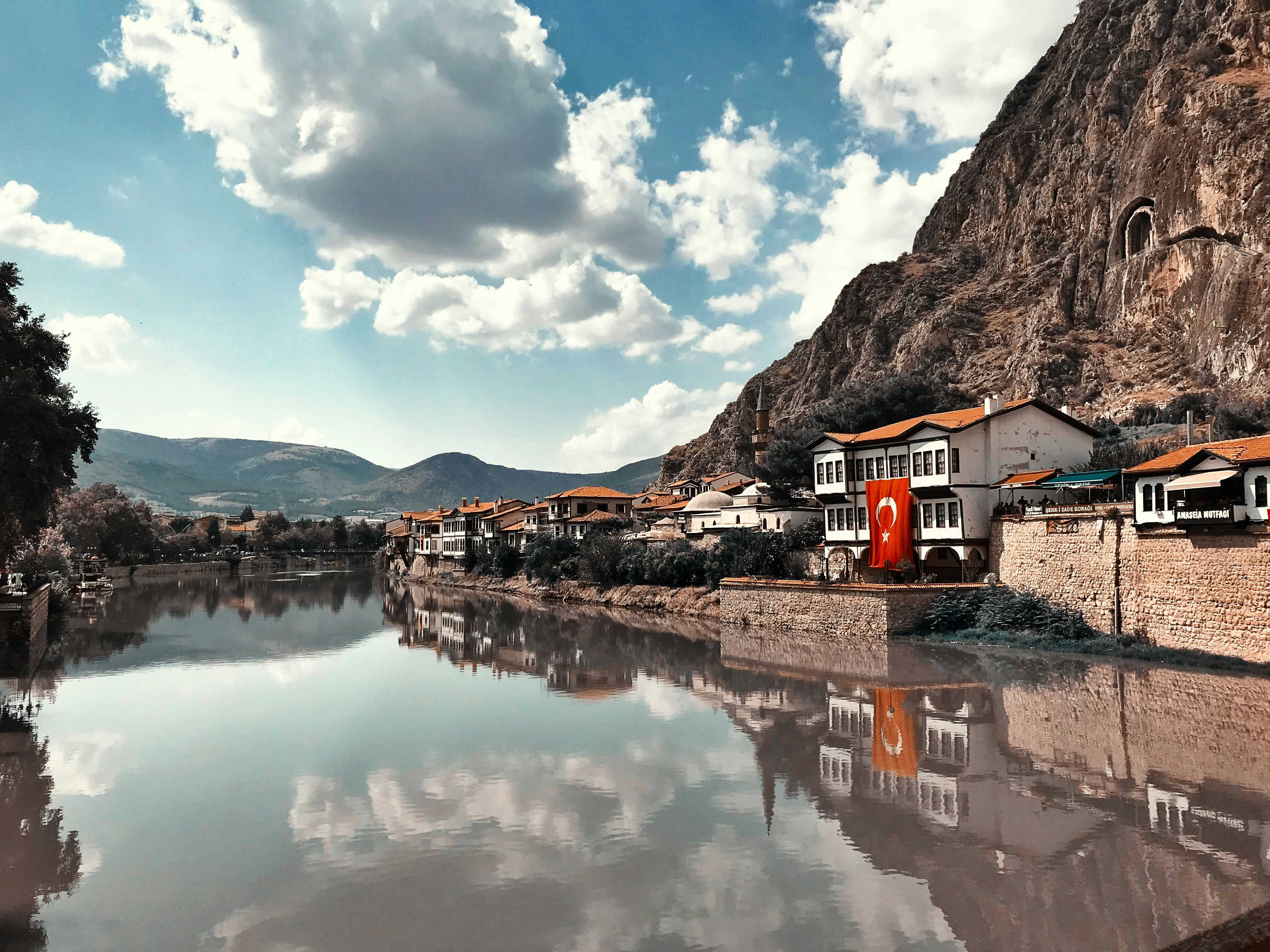 Scenic coastal view in Turkey